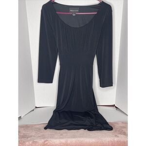 Connected Apparel Womens Dress Size 10 Black - Tie In Back